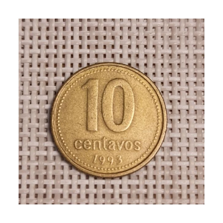 Argentina 10 Centavos 1993 KM-107 VF