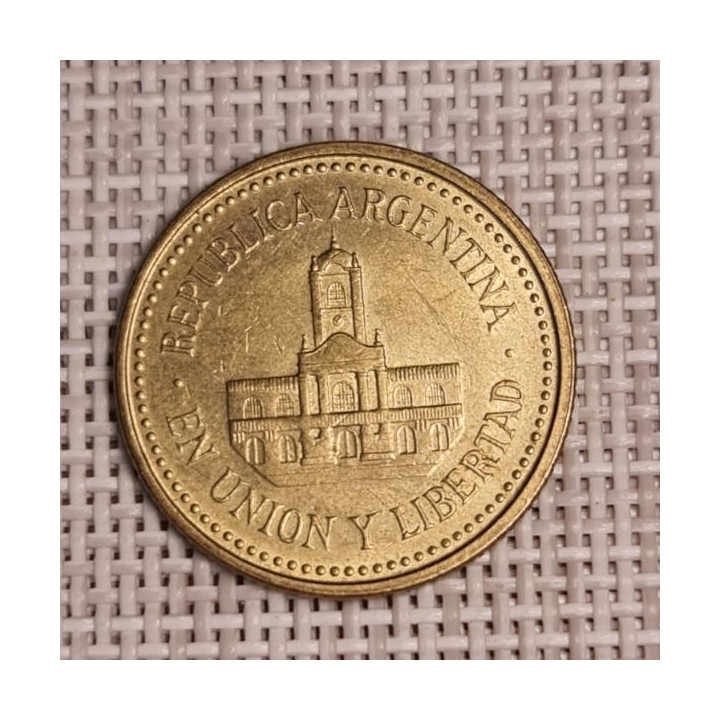 Argentina 25 Centavos 2009 KM-110.1 VF