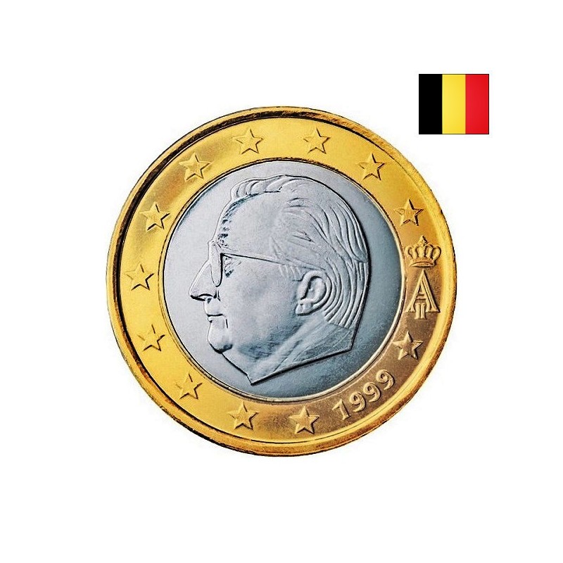 Belgium 1 Euro 1999 KM-230 UNC