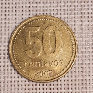 Argentina 50 Centavos 2009 KM-111 VF