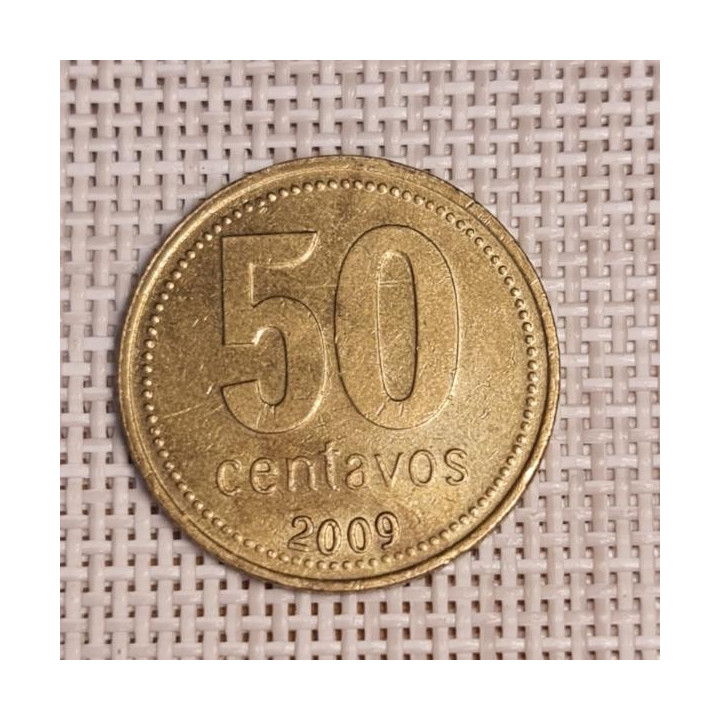 Argentina 50 Centavos 2009 KM-111 VF