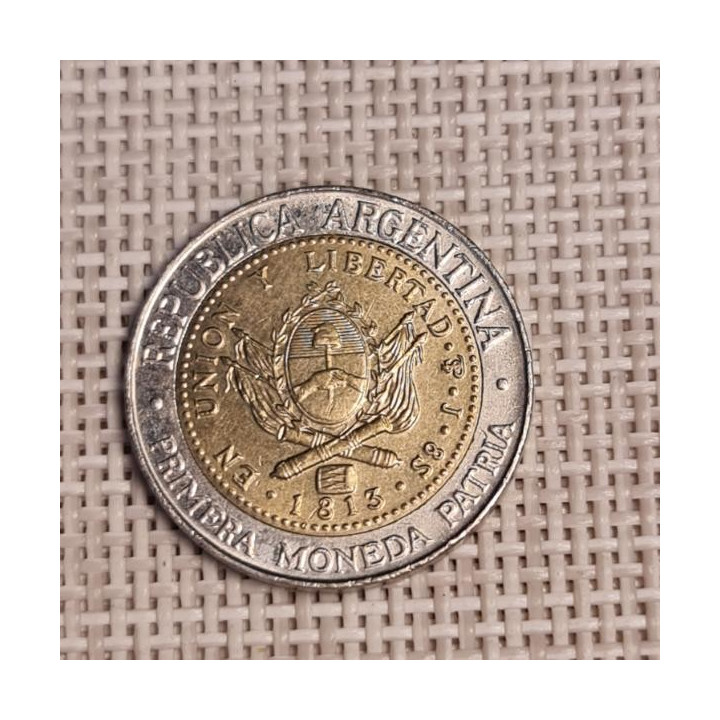 Argentina 1 Peso 2013 "National Coin" KM-112.4 VF