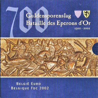 Belgium Official Euro Set (3,88€) 2002 BU