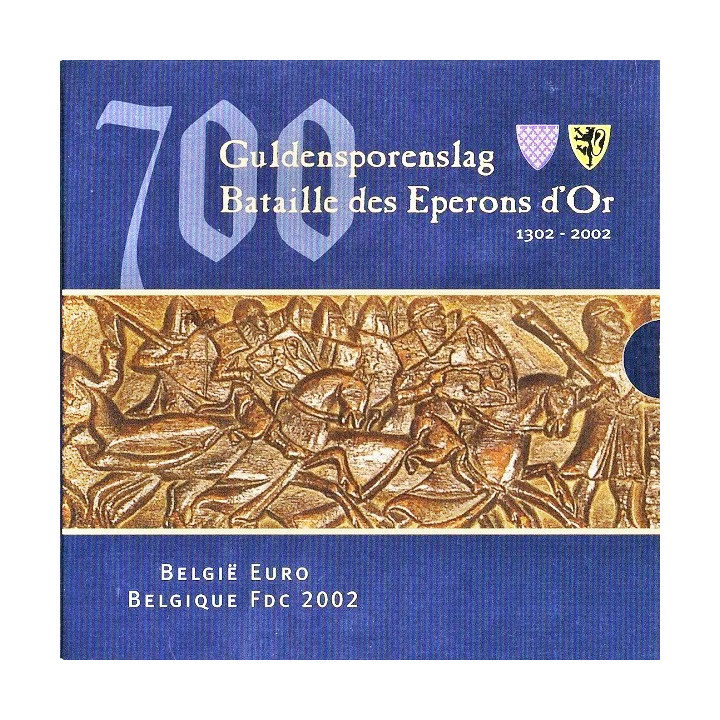 Belgium Official Euro Set (3,88€) 2002 BU