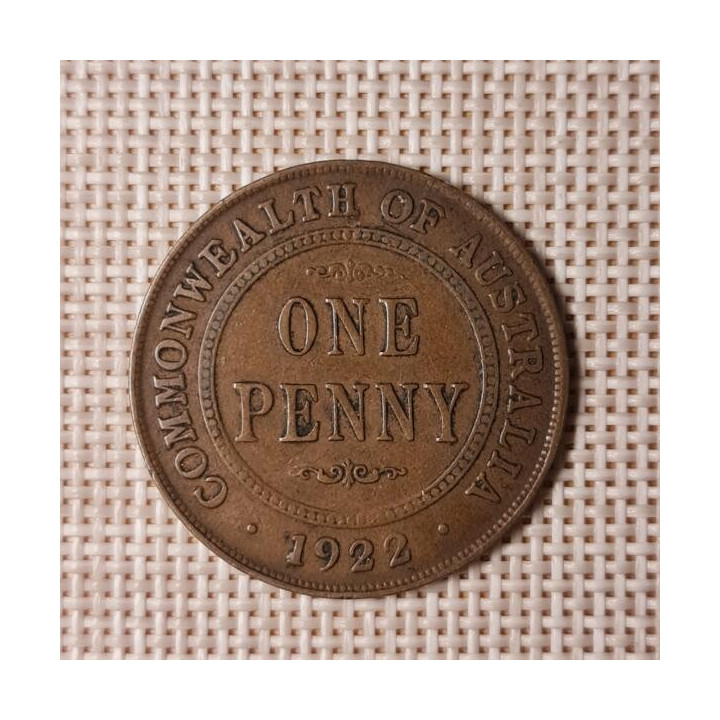 Australia 1 Penny 1922 KM-23 VF