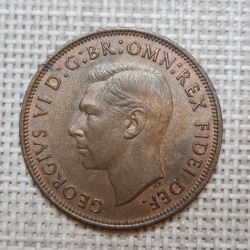 Australia 1 Penny 1951 KM-43 VF