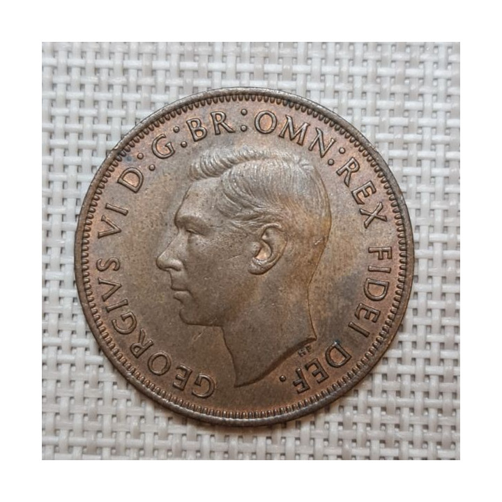 Australia 1 Penny 1951 KM-43 VF