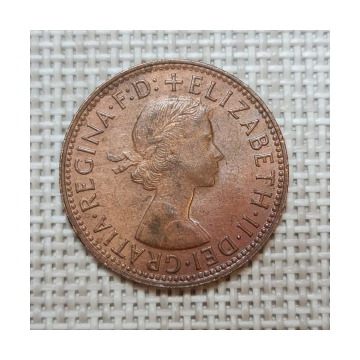Australia ½ Penny 1963 KM-61 VF