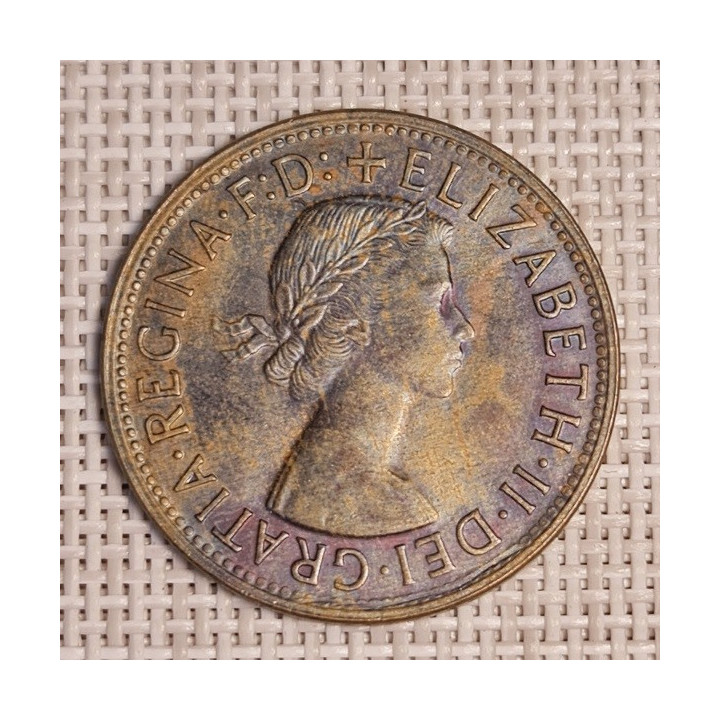 Australia 1 Penny 1955 KM-56 VF