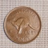 Australia 1 Penny 1955 KM-56 VF