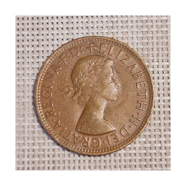Australia 1 Penny 1955 KM-56 VF
