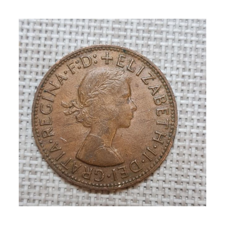 Australia 1 Penny 1957 KM-56 VF