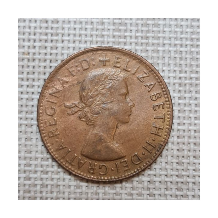 Australia 1 Penny 1963 KM-56 VF