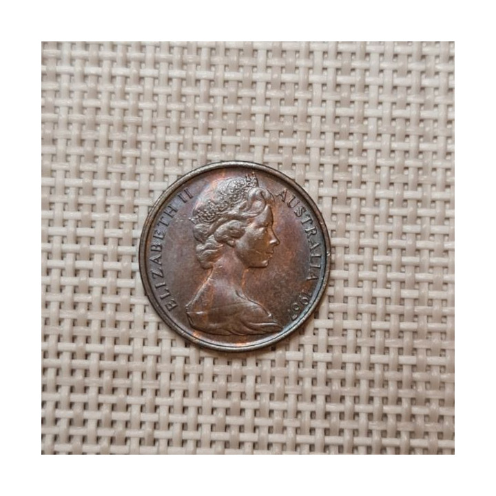 Australia 1 Cent 1967 KM-62 VF