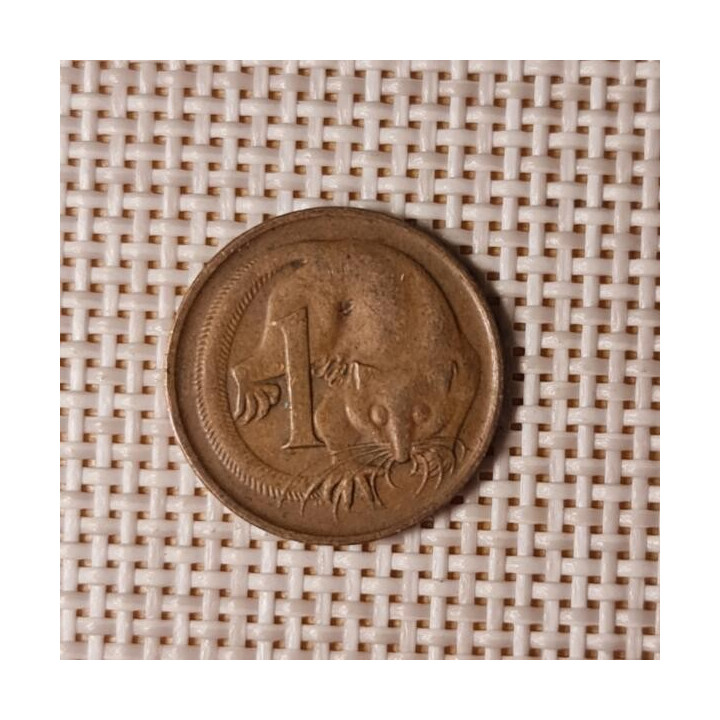 Australia 1 Cent 1969 KM-62 VF