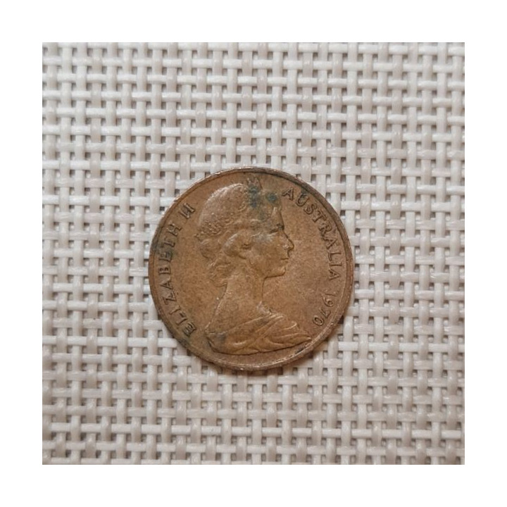 Australia 1 Cent 1970 KM-62 VF