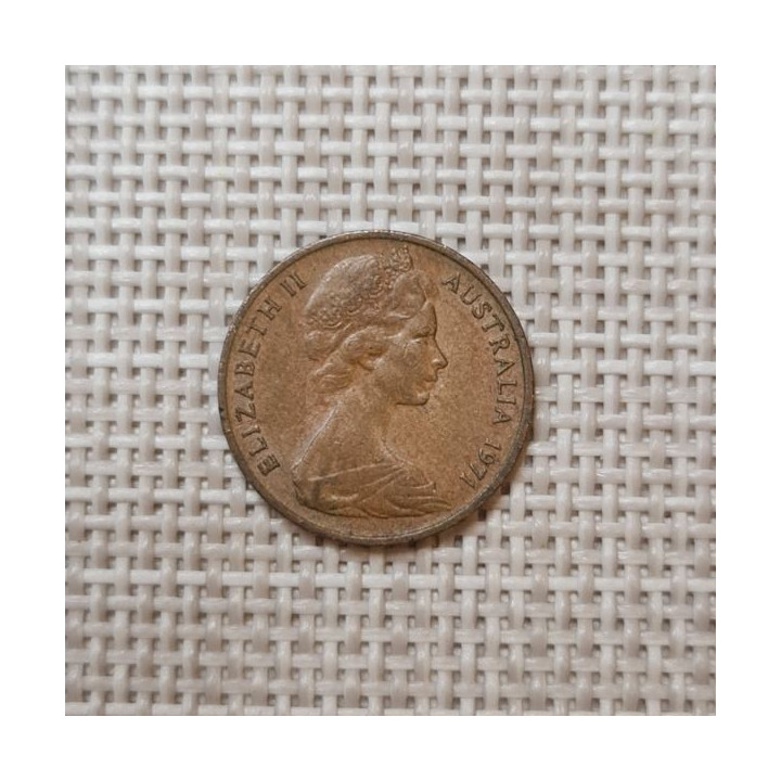 Australia 1 Cent 1971 KM-62 VF