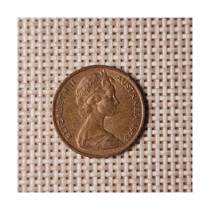 Australia 1 Cent 1978 KM-62 VF