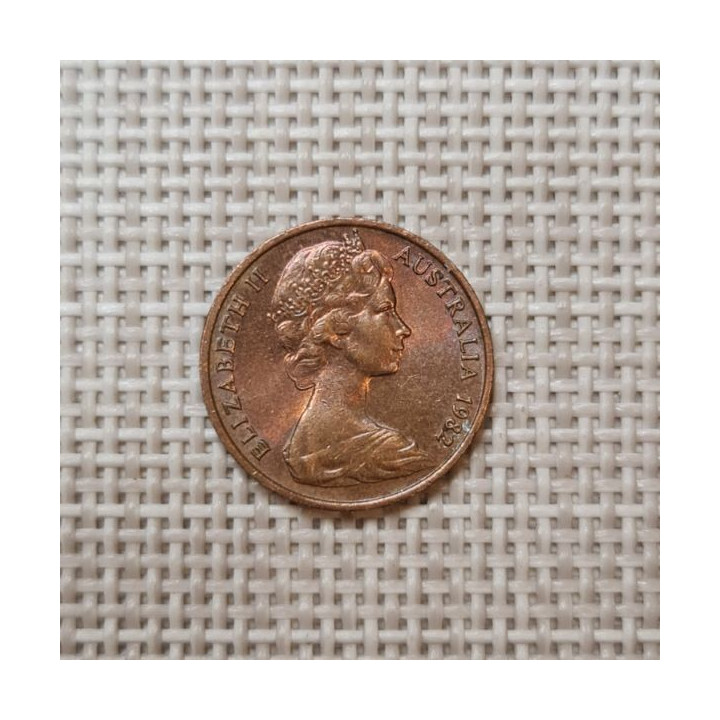 Australia 1 Cent 1982 KM-62 VF