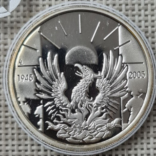 Belgium 10 Euro 2005 "Liberation" KM-252 Proof