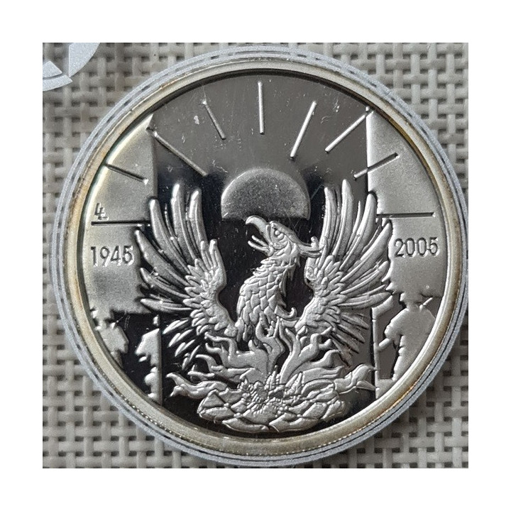 Belgium 10 Euro 2005 "Liberation" KM-252 Proof