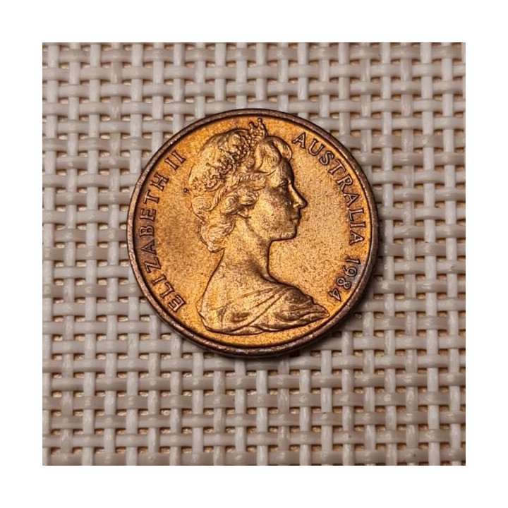 Australia 1 Cent 1984 KM-62 VF