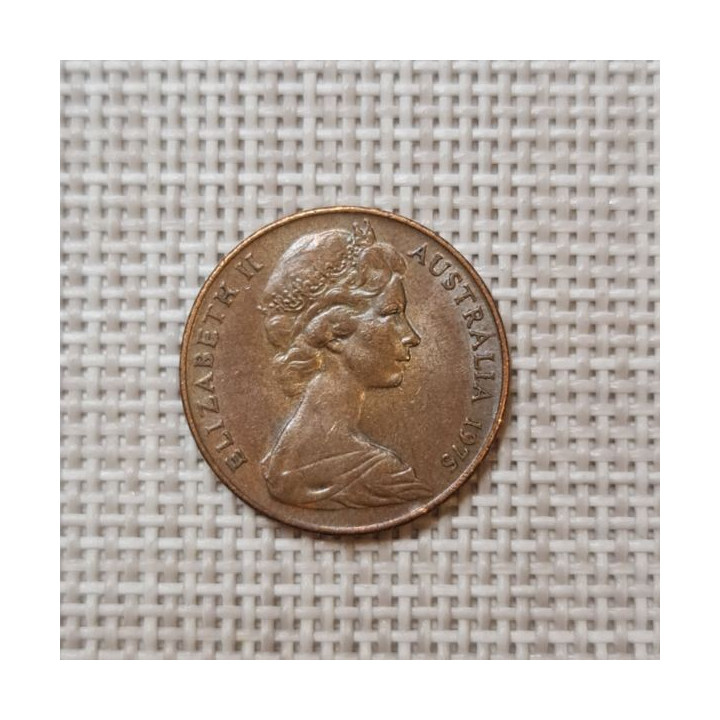 Australia 2 Cents 1975 KM-63 VF