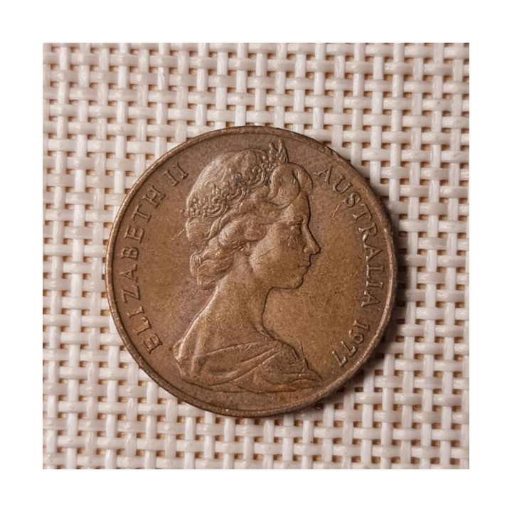 Australia 2 Cents 1977 KM-63 VF