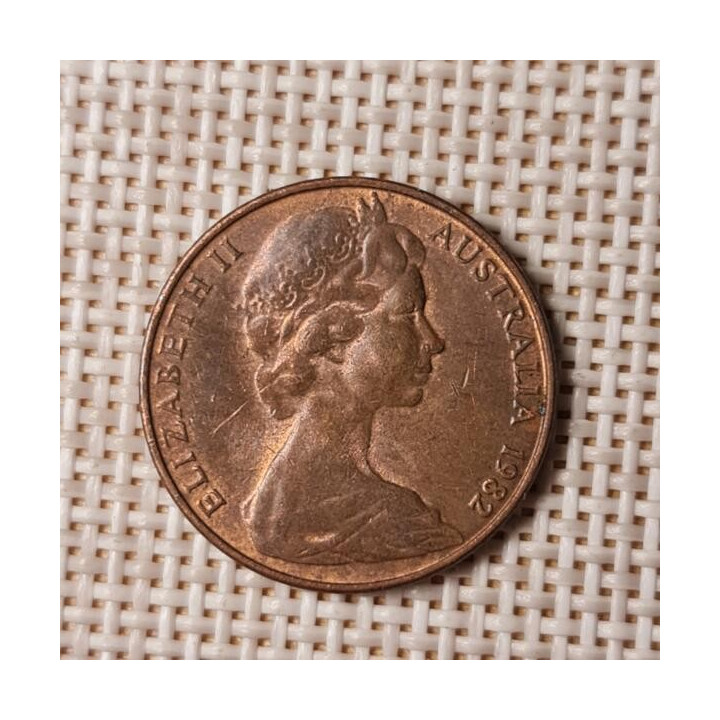 Australia 2 Cents 1982 KM-63 VF