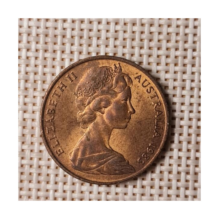 Australia 2 Cents 1983 KM-63 VF