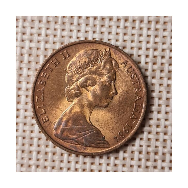 Australia 2 Cents 1984 KM-63 VF