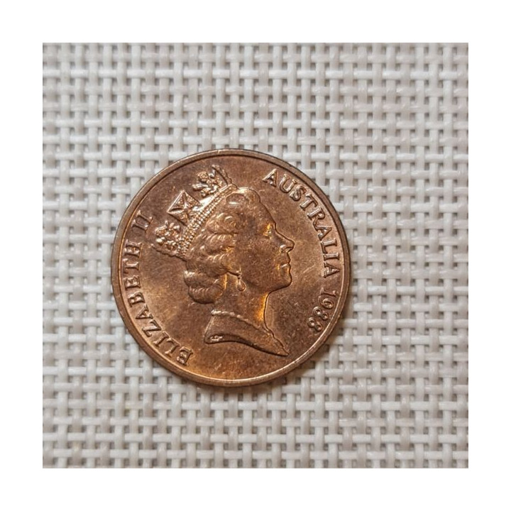 Australia 2 Cents 1988 KM-79 VF