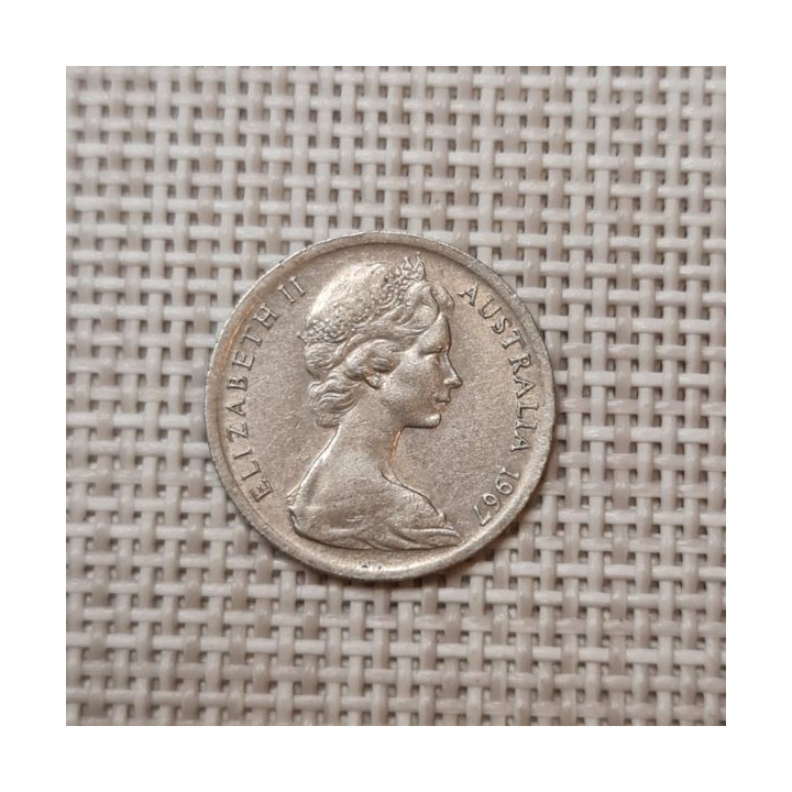 Australia 5 Cents 1967 KM-64 VF