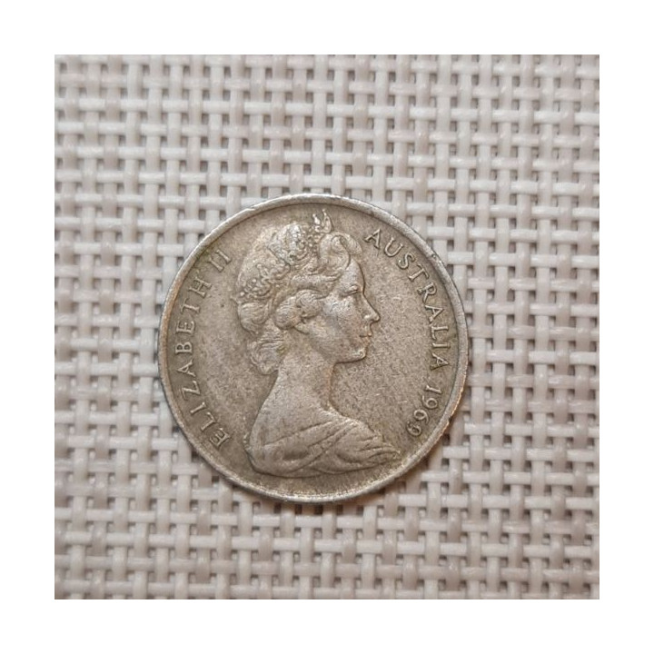 Australia 5 Cents 1969 KM-64 VF