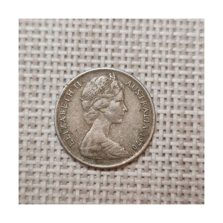 Australia 5 Cents 1970 KM-64 VF