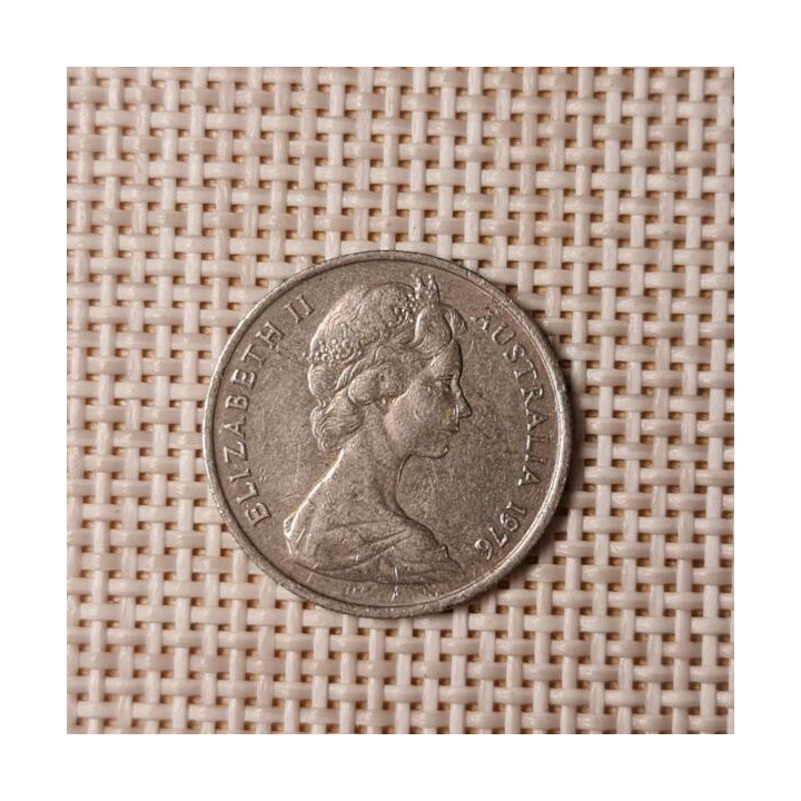 Australia 5 Cents 1976 KM-64 VF