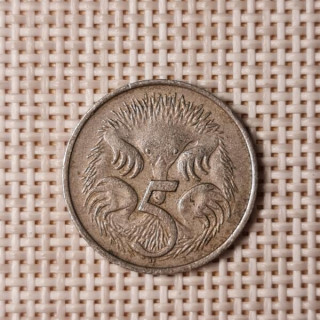 Australia 5 Cents 1977 KM-64 VF