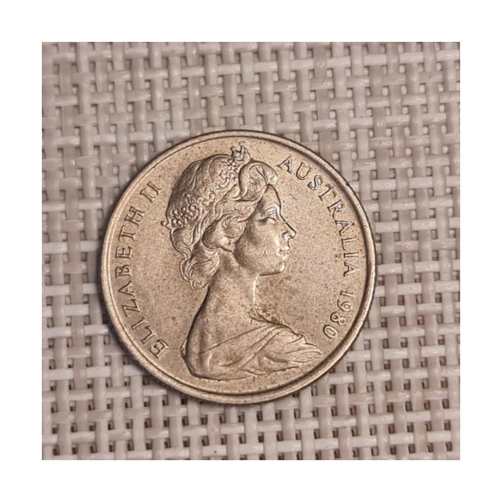 Australia 5 Cents 1980 KM-64 VF