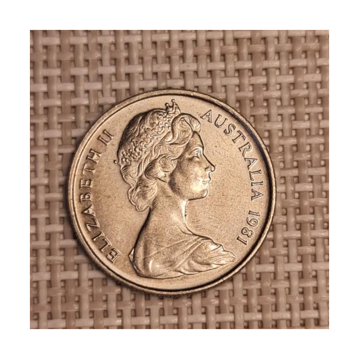 Australia 5 Cents 1981 KM-64 VF