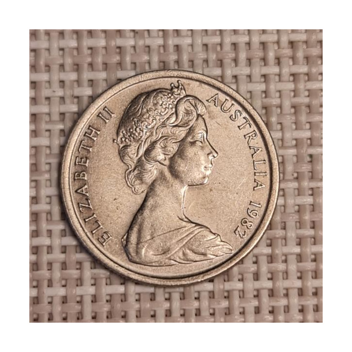 Australia 5 Cents 1982 KM-64 VF