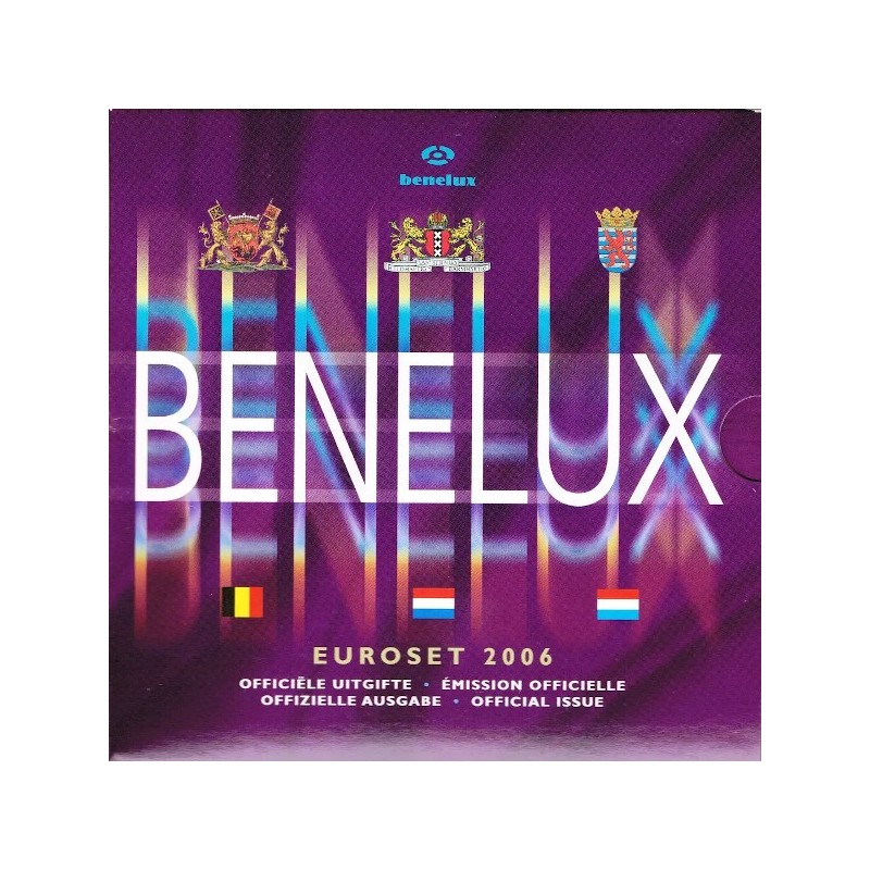 BENELUX Official Euro Set (11,64€) 2006 BU