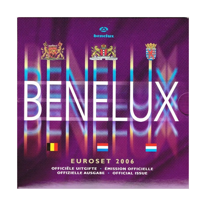BENELUX Official Euro Set (11,64€) 2006 BU