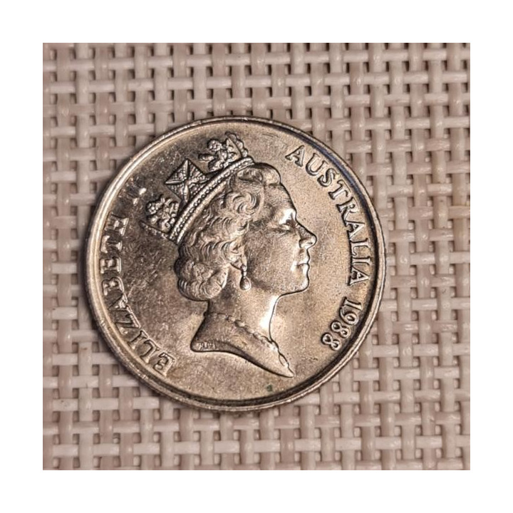 Australia 5 Cents 1988 KM-80 VF