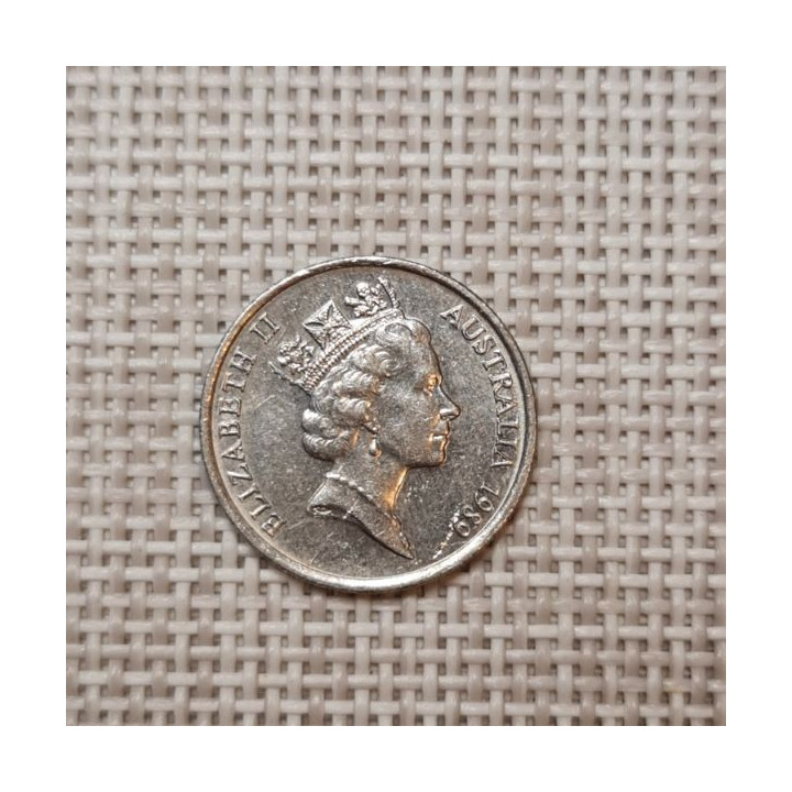 Australia 5 Cents 1989 KM-80 VF