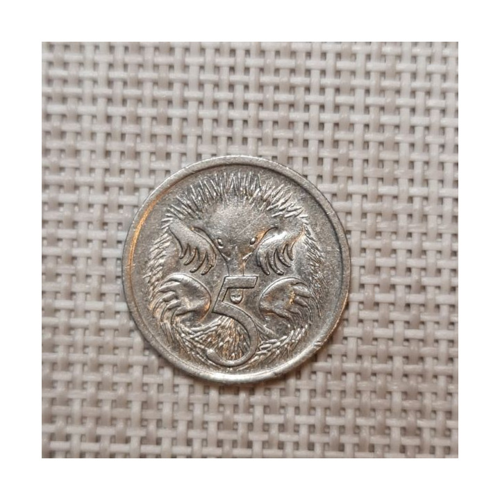 Australia 5 Cents 1990 KM-80 VF