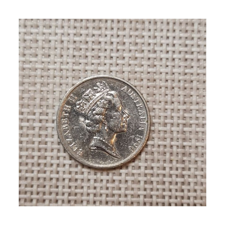 Australia 5 Cents 1990 KM-80 VF