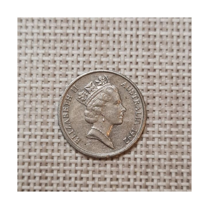 Australia 5 Cents 1992 KM-80 VF