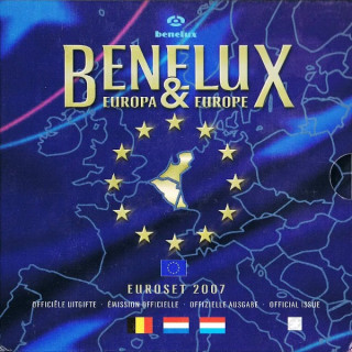 BENELUX Official Euro Set (11,64€) 2007 BU