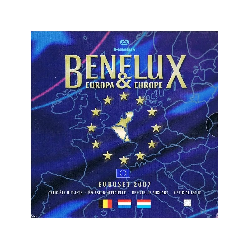 BENELUX Official Euro Set (11,64€) 2007 BU