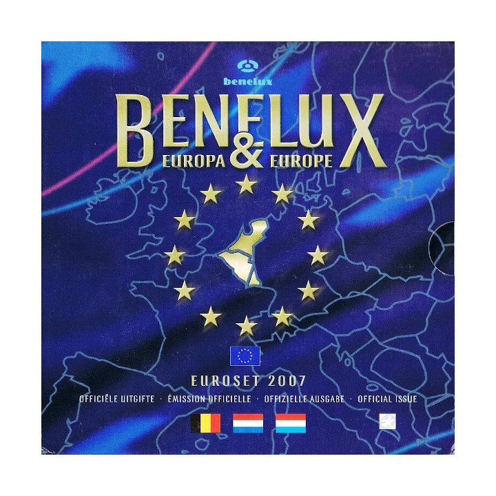 BENELUX Official Euro Set (11,64€) 2007 BU